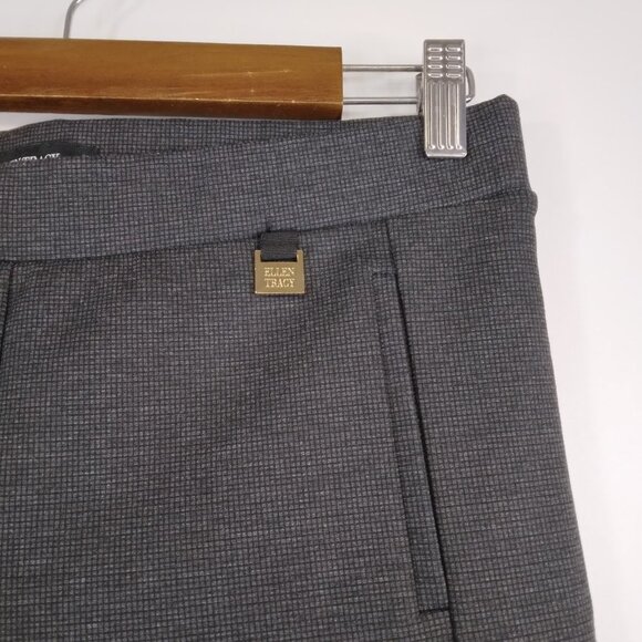 Ellen Tracy Stretch Gray Pull on Pants Size M - Picture 5 of 12